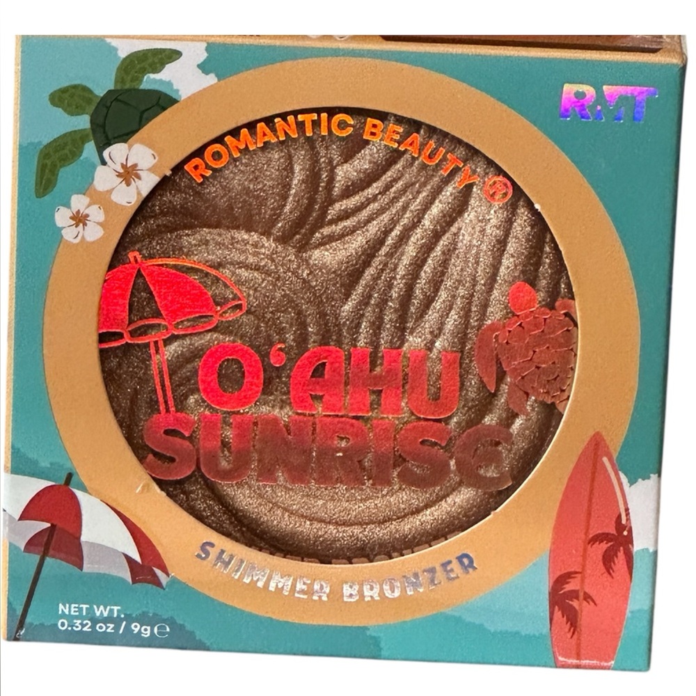 NIP Romantic Beauty O'ahu Sunrise Shimmer Bronzer.